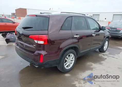 2014 Kia Sorento z USA, uszkodzony, nr VIN 5XYKT3A64EG506078